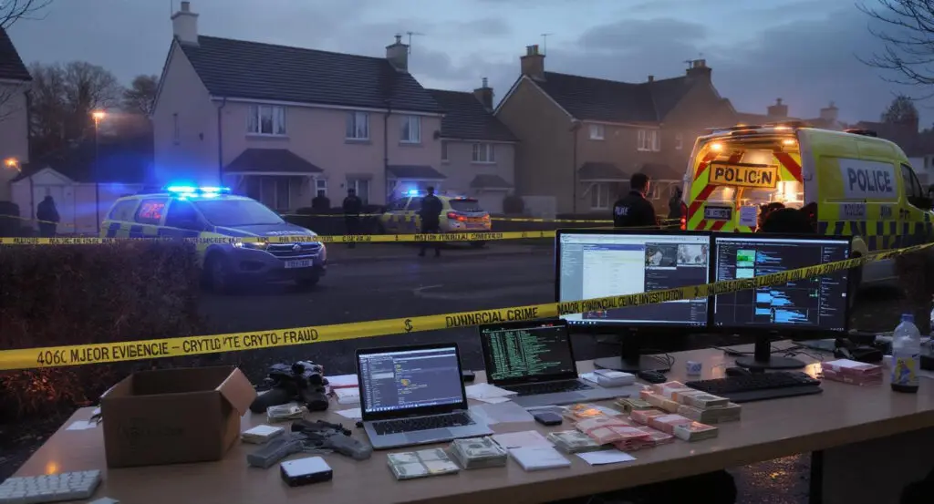 Dumfries Police Uncover Guns and £480K Crypto Fraud in Major Raid