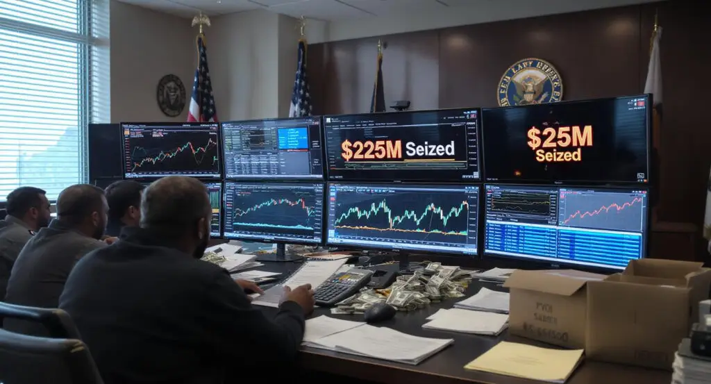 Feds Seize Record $225 Million in Crypto from 'Pig Butchering' Scam