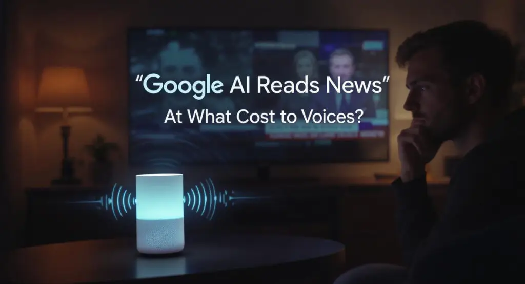 Google’s AI Now Reads the News to You, But at What Cost to Human Voices