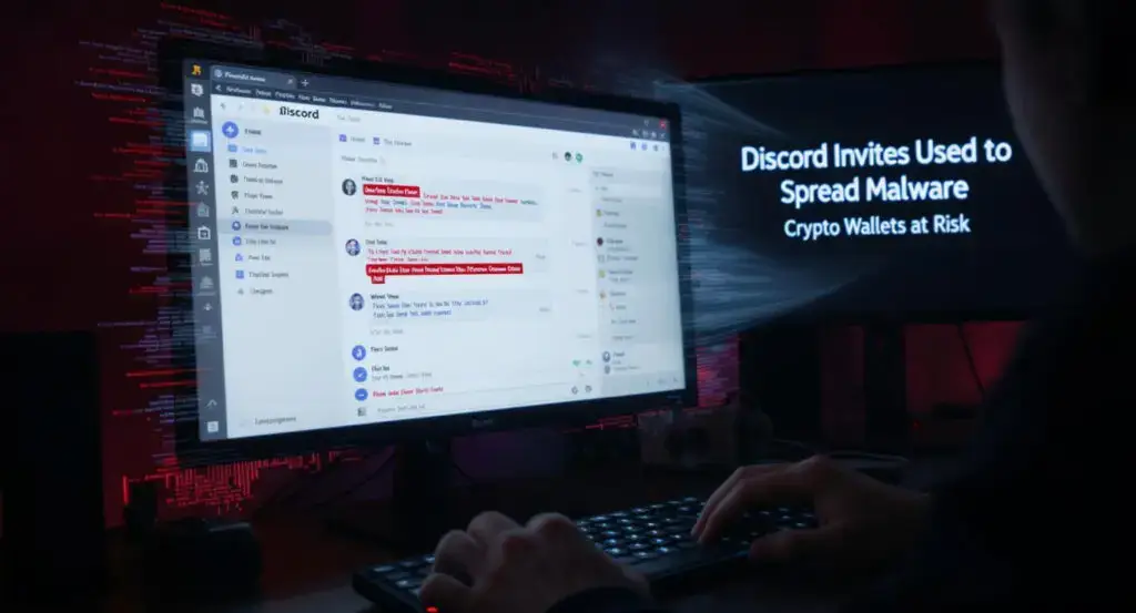 Hackers Exploit Discord Invite Links to Spread Crypto Wallet-Stealing Malware