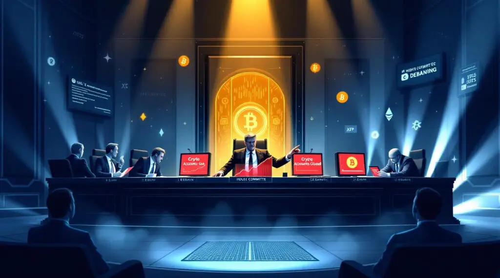 House Committee Probes Federal Pressure: Lawmakers Investigate Banks' Crypto Debanking