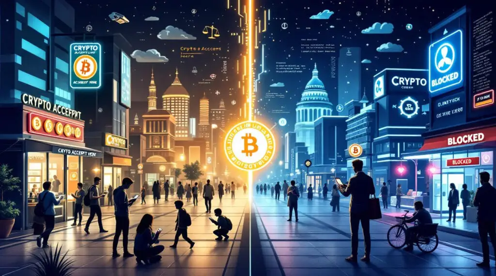 Navigating the Digital Divide: Crypto Payments Abroad Spark Legal Debates Amidst Domestic Bans