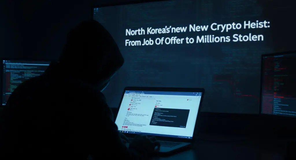 North Korea’s New Crypto Heist Starts with a Job Offer and Ends in Millions Stolen