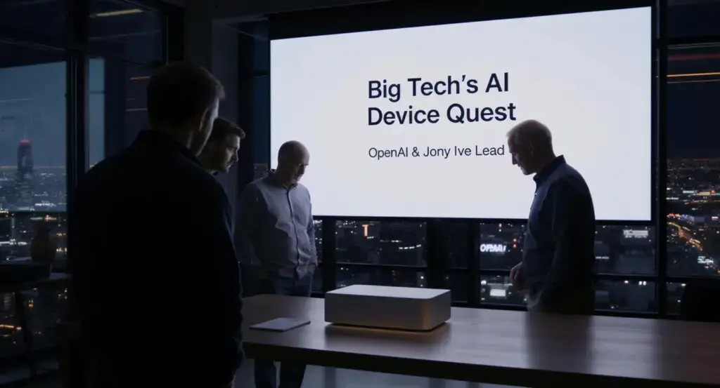 OpenAI and Jony Ive Lead Big Tech's Bold Quest to Reinvent the AI Device