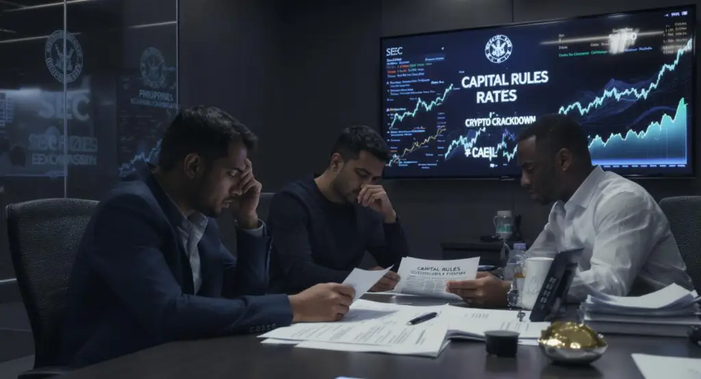 Philippine Crypto Crackdown SEC's Stiff Capital Rules Could Sideline Small Players