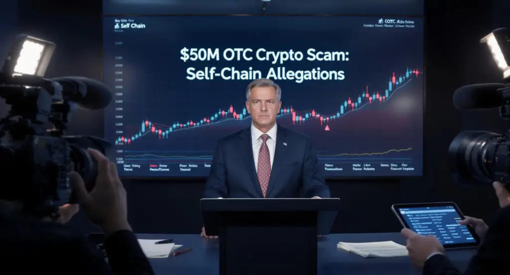 Self Chain Founder Denies Role in $50M OTC Crypto Scam as Fraud Allegations Mount