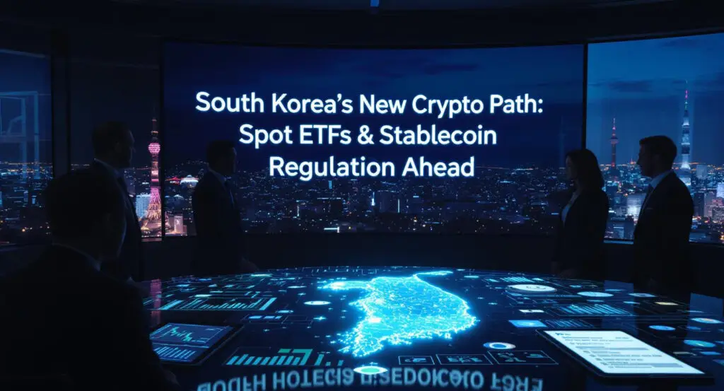 South Korea Charts New Crypto Course: Spot ETFs and Stablecoin Oversight on the Horizon