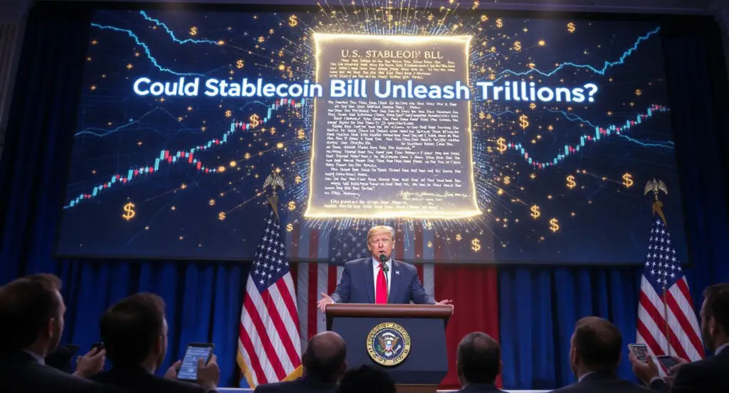 Trump's Crypto Push: Could Stablecoin Bill Unleash Trillions?