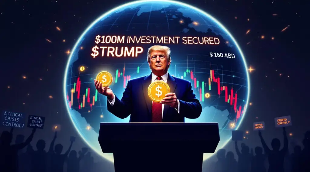 Trump's Crypto Venture Secures $100M: Global Investment Fuels Ethical Concerns
