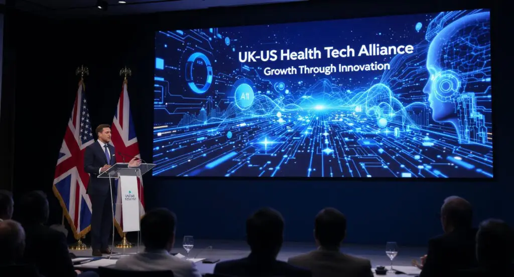UK Science Minister Urges Deeper US Ties in Health Tech to Unlock Economic Growth and Innovation