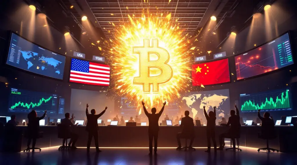 US-China Trade Talks Light A Fire Under Bitcoin — BTC Smashes Through $109,000 As Bulls Take Over