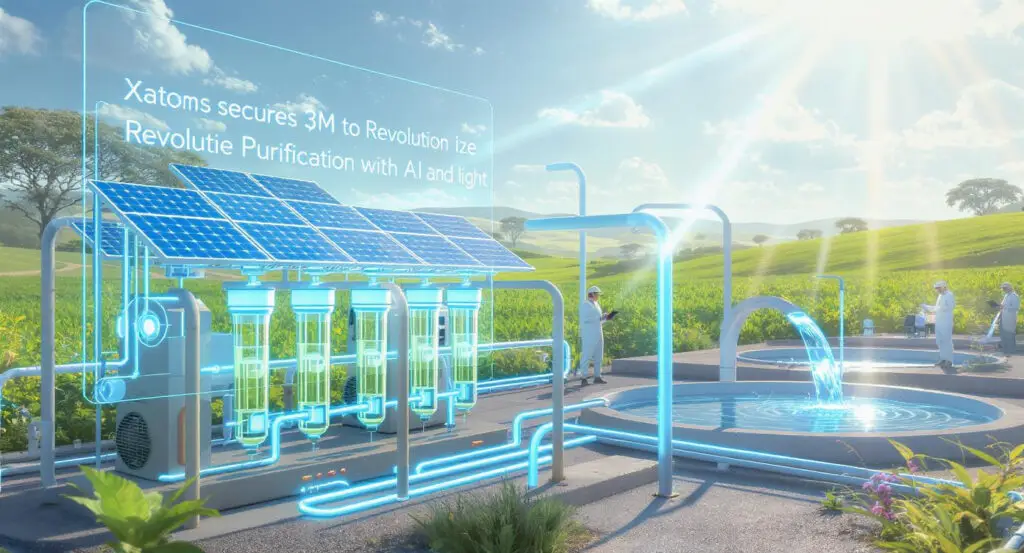 Xatoms Secures $3M to Revolutionize Water Purification with AI and Sunlight