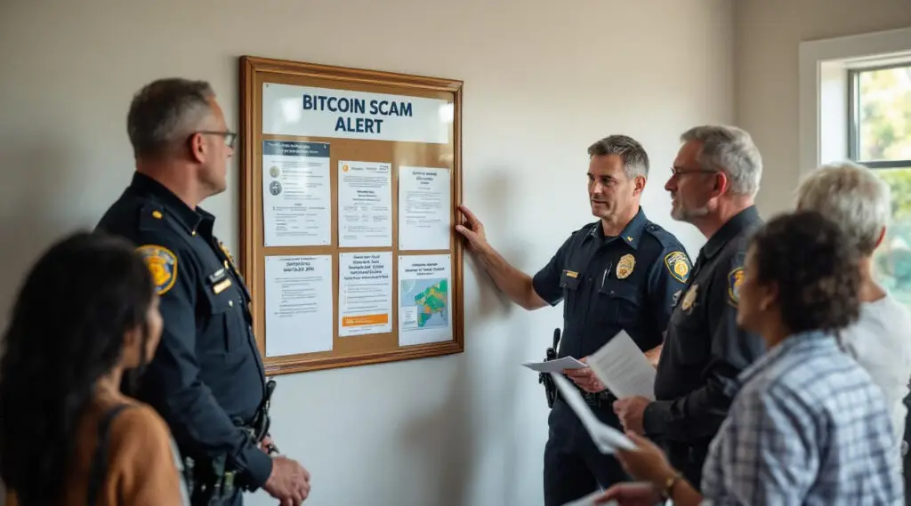 Bitcoin Scam Warning Springfield Police Alert Community