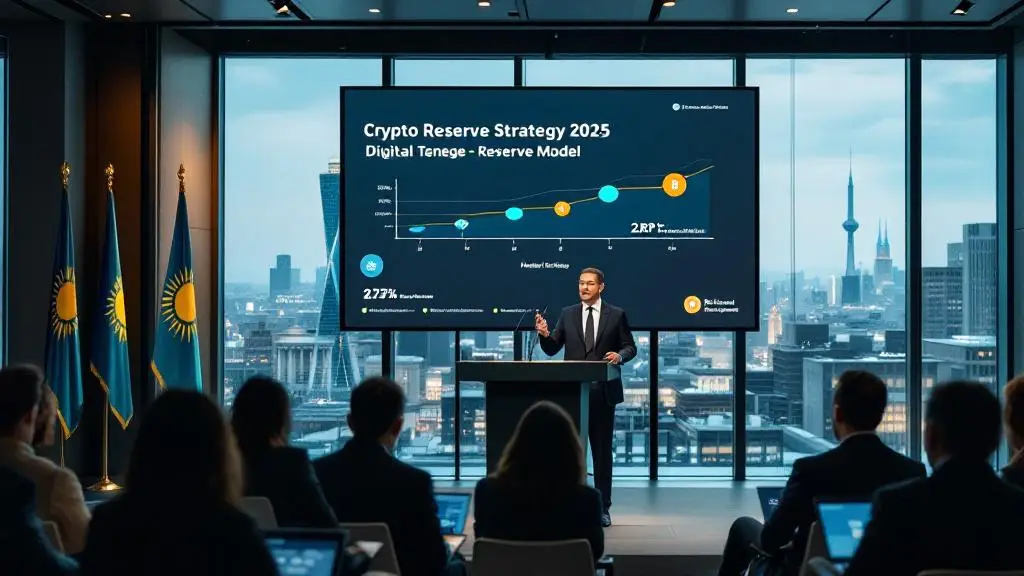 Kazakhstan's Bold Move: National Bank Charts Course for State Crypto Reserve Amidst Regulatory Push