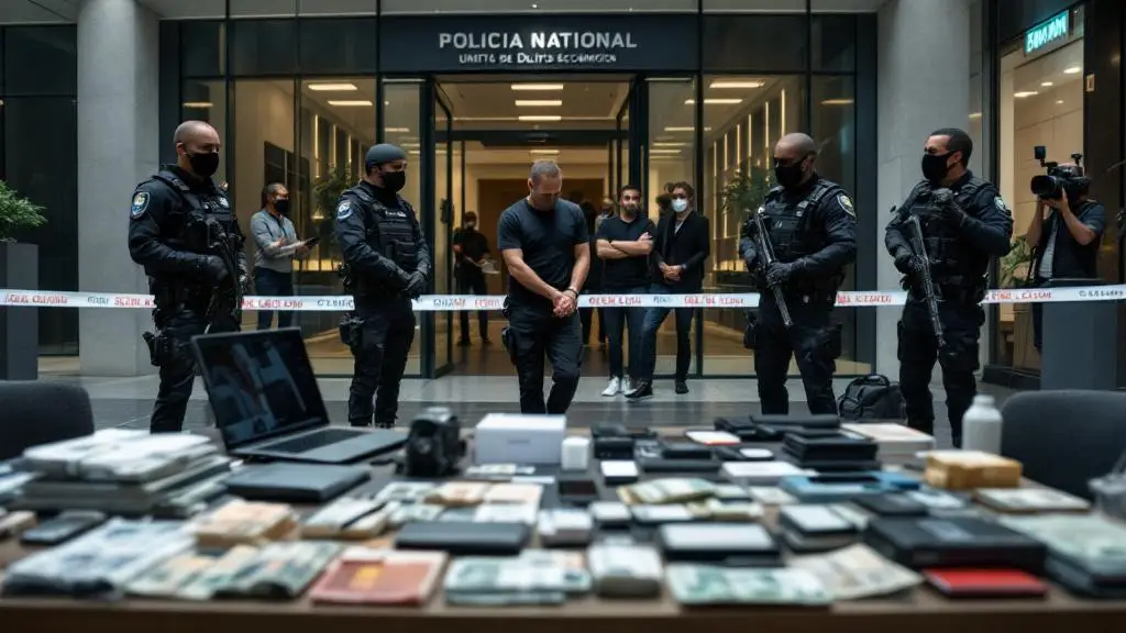 Spain Strikes Down Crypto Fraud: €460M Laundering Ring Dismantled