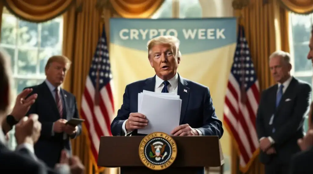 Trump Declares Crypto Bills Back on Track After House Standoff