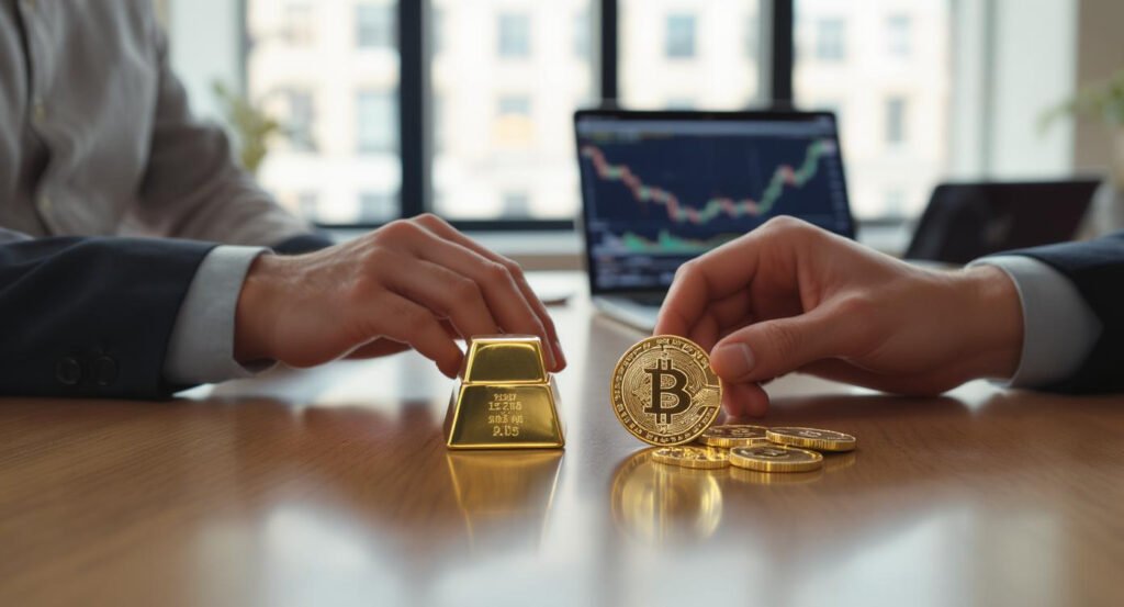 Bitcoin Outperforms Gold in Long-Term, But Trails in 2025