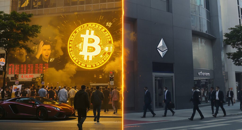 Bitcoin's Peak Greed and Ethereum's Institutional Rise