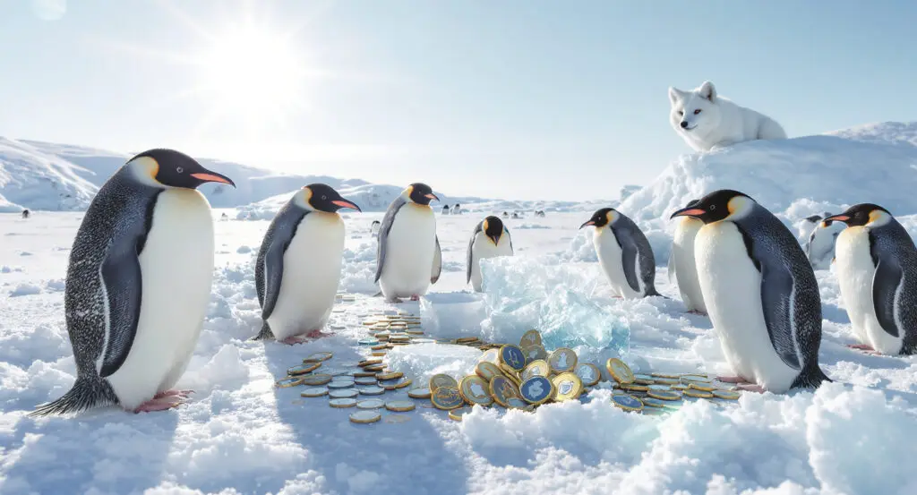 Meme Coin Market Pudgy Penguins and Arctic Pablo Coin