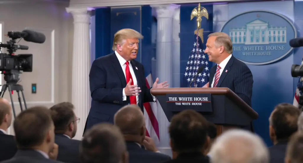 Trump's Compliments to Press Secretary Spark Debate