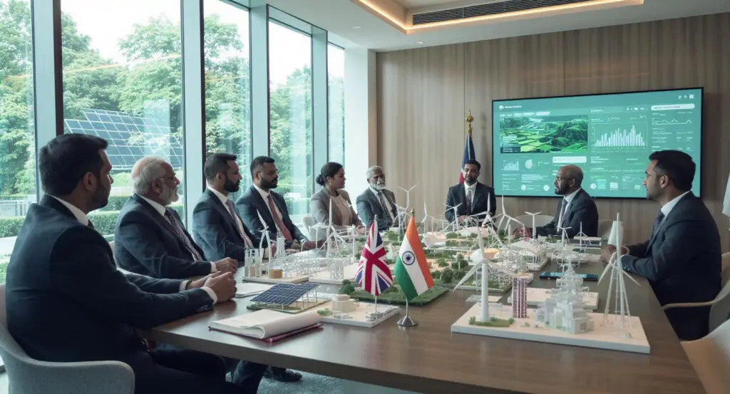 UK-India Climate Tech Trade Deal Drives Green Innovation