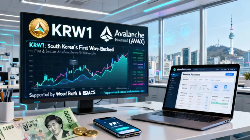AVAX Supports Launch of South Korea’s First KRW1 Stablecoin