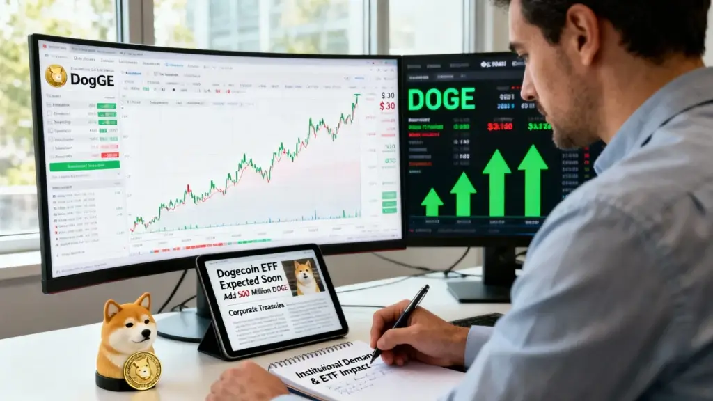 Dogecoin Rally Builds on ETF Speculation and Treasury Demand