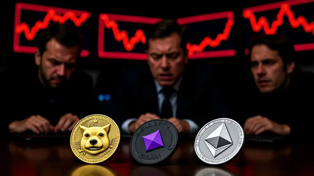 Dogecoin, Solana and Ethereum Lead $1.7B Crypto Liquidations
