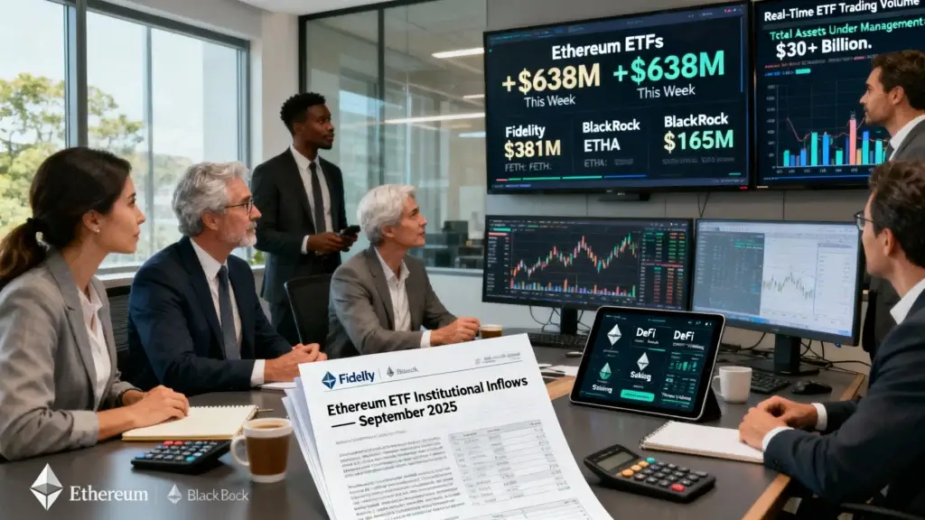 Ethereum ETFs Attract $638M As Fidelity Leads Inflows
