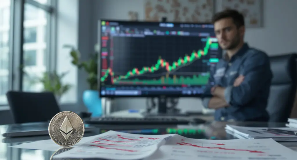 Ethereum Revenue Falls 44 Percent Despite ETH Price Record