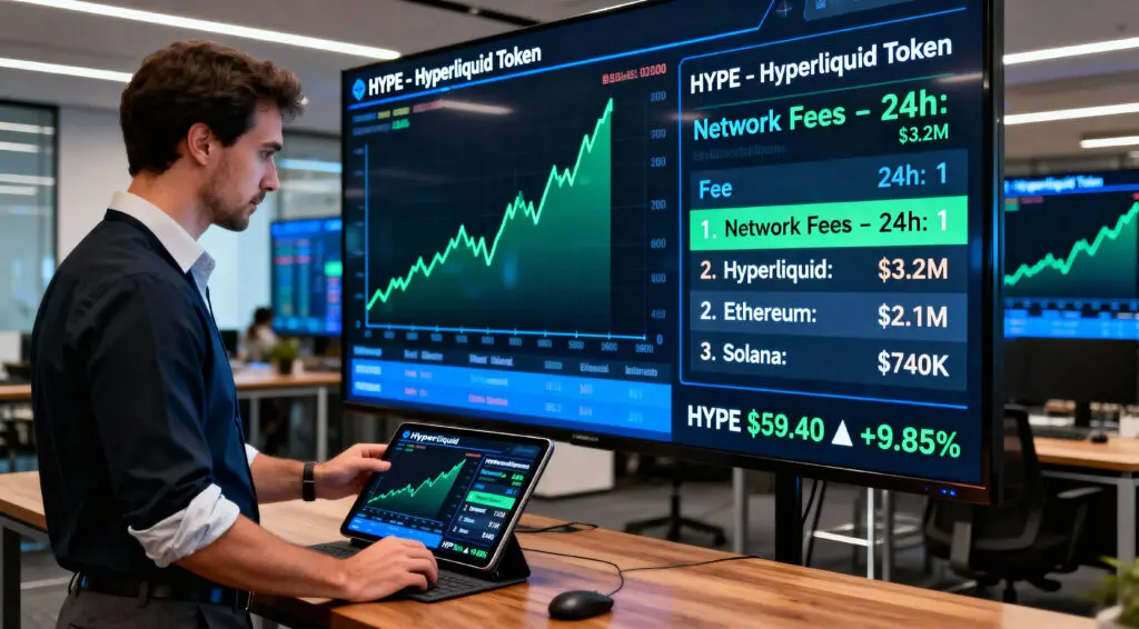 Hyperliquid Price Hits Record as Network Fees Surpass Ethereum