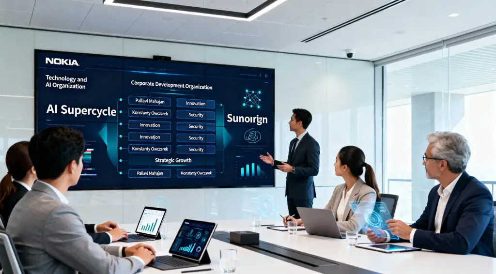 Nokia Boosts AI Focus With New Leadership and Structure