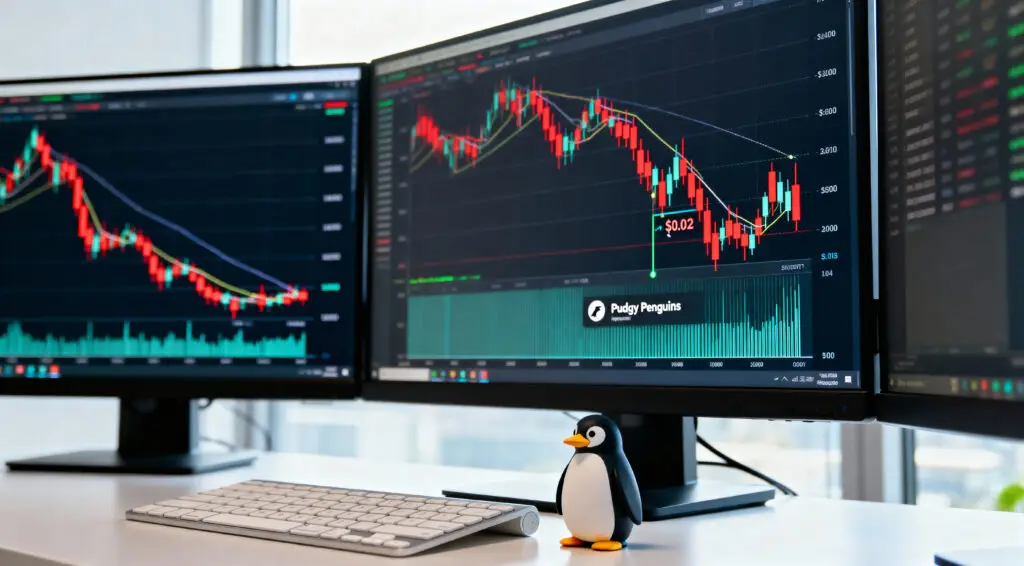 Pudgy Penguins Price Risks: $0.021–$0.018 Levels Eyed
