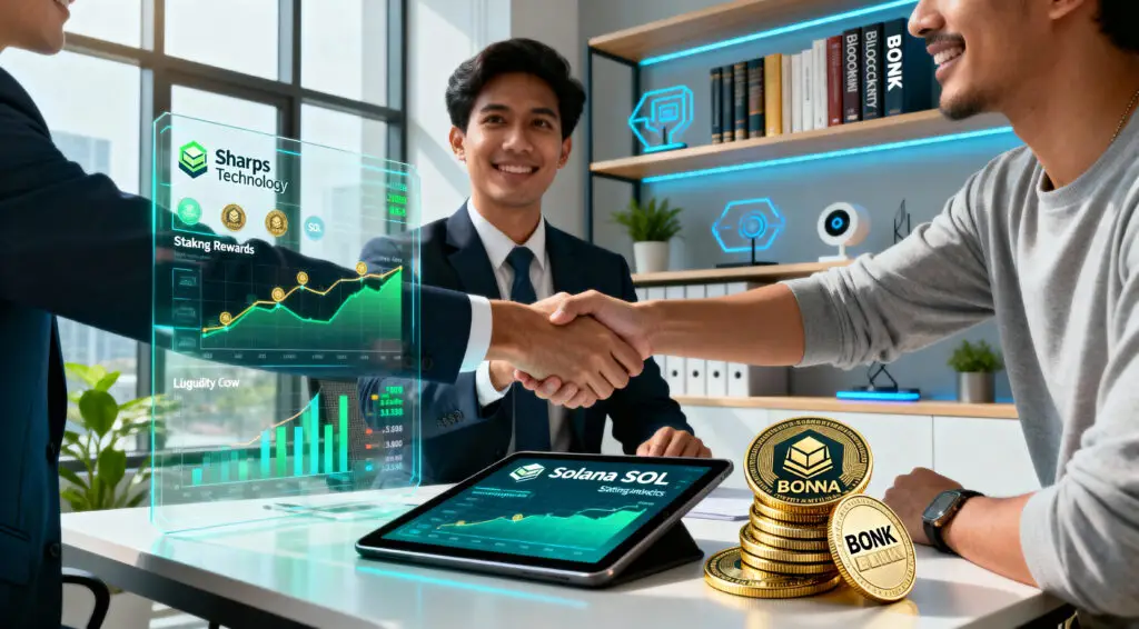Sharps Technology and BONK Partner to Power Solana Expansion