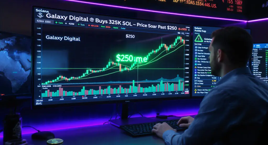 Solana Breaks $250 as Analysts Eye $460 Bullish Target