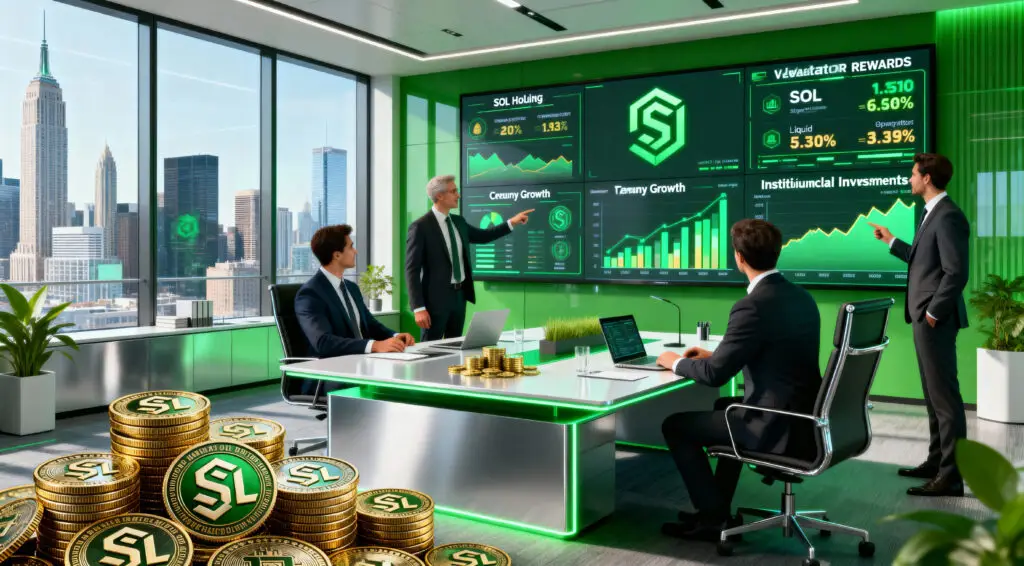 Solana Treasury Firms Bet on Long-Term Holdings and Staking