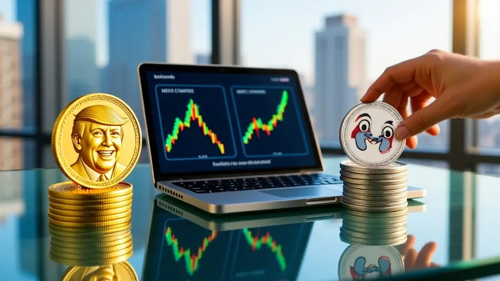 TRUMP and BONK Meme Coins Attract Investors on ETF Potential