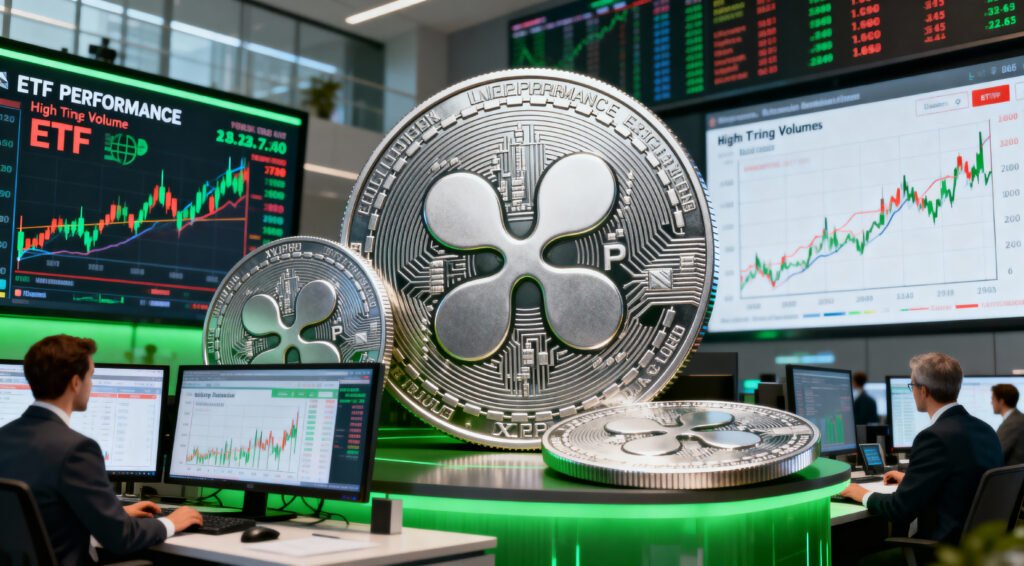 XRP Spot ETF Surges To $24M On Launch Day