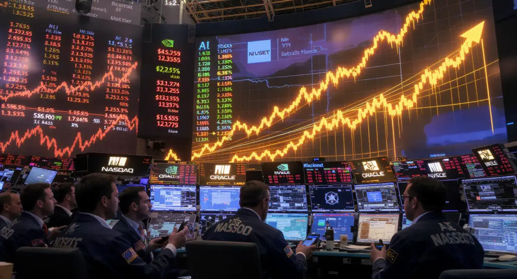 AI-Driven Stock Boom Revives Memories of Dotcom-Era Exuberance