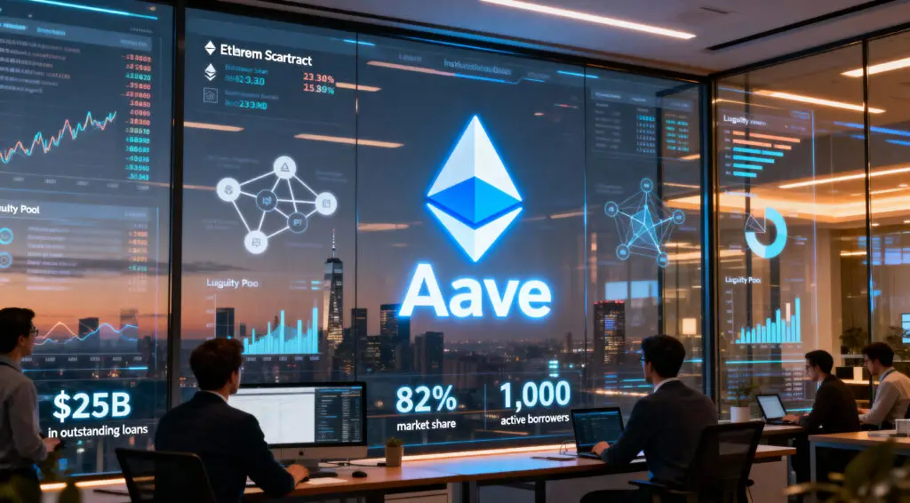 Aave Strengthens Ethereum Lending Dominance With $25 Billion in Outstanding Loans