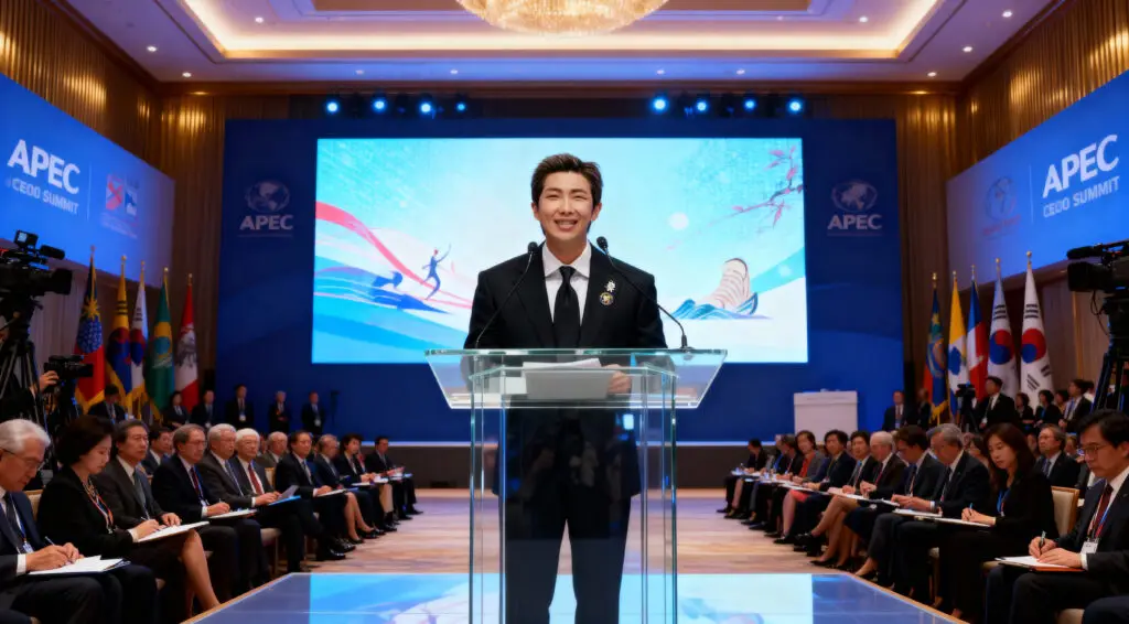 BTS Leader RM Delivers Historic Speech at APEC Summit on K-Pop’s Cultural Impact