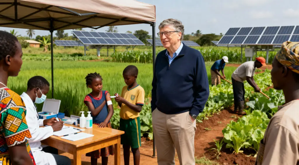 Bill Gates Advocates Humanitarian Approach to Climate Action