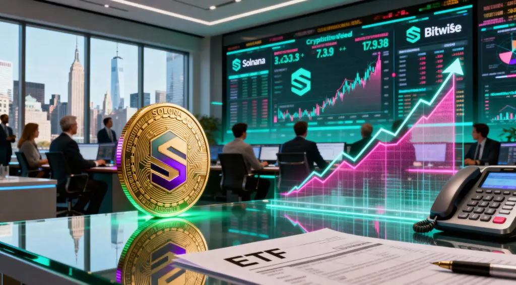 Bitwise Solana Staking ETF Reshapes Institutional Crypto Investment Landscape