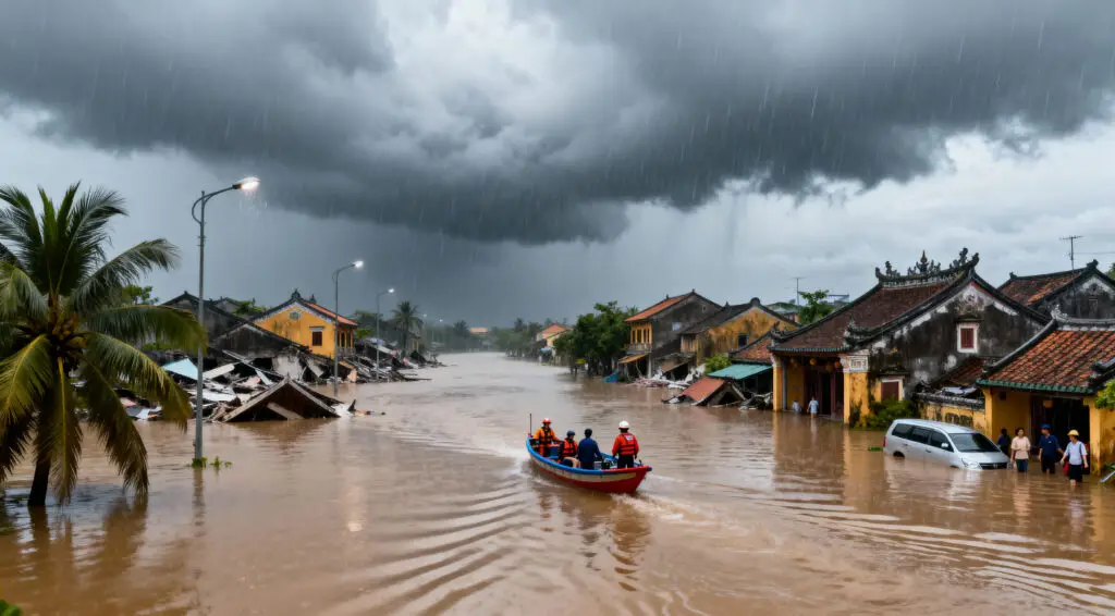 Deadly Flooding Hits Central Vietnam After Record Rainfall