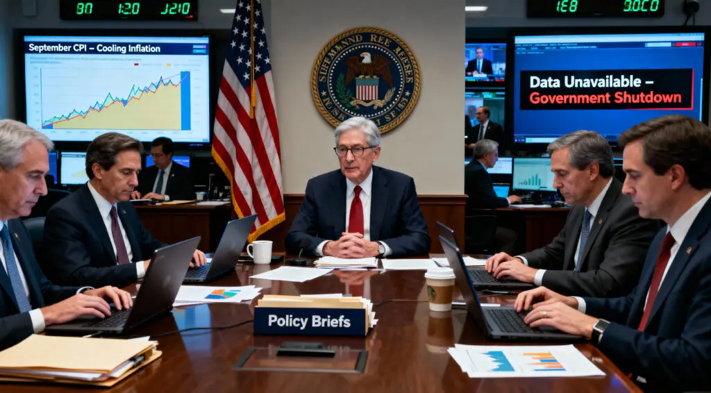 Good Inflation Data Offers Brief Relief as Fed Navigates a Data Blackout Amid Shutdown