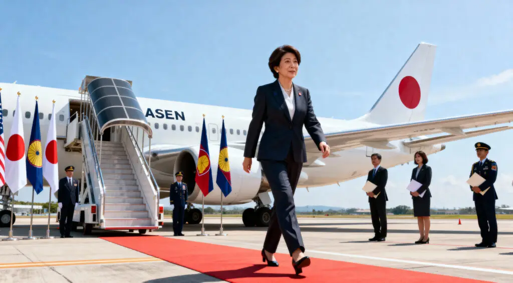 Japan PM Sanae Takaichi Heads to Malaysia for ASEAN Summits