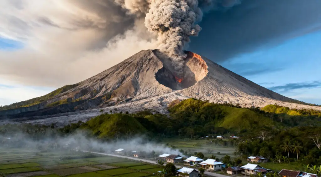 Kanlaon Volcano Emits Ash Three Times on Saturday Morning