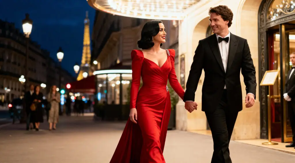Katy Perry and Justin Trudeau Go Public With Paris Birthday Date