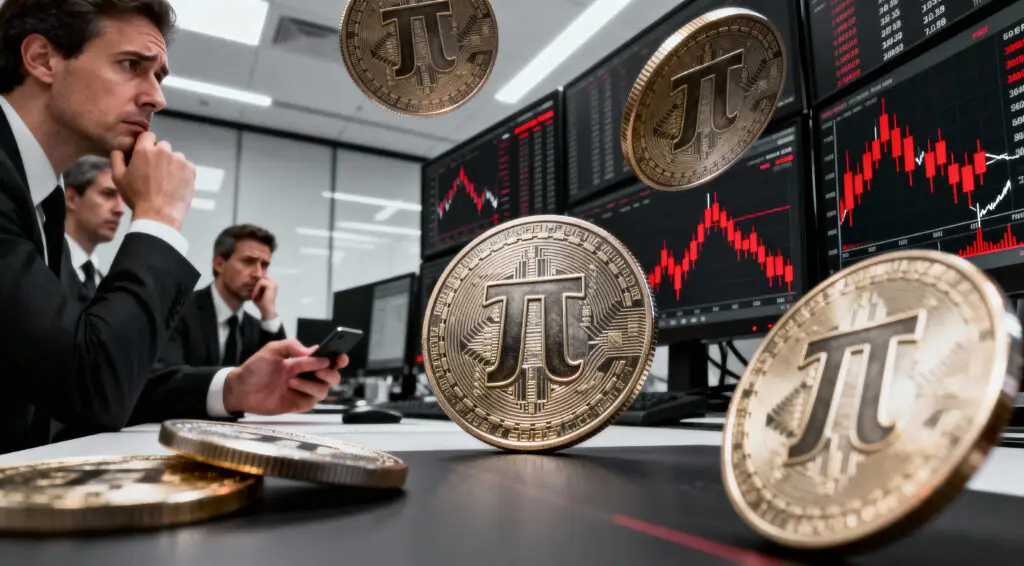 Pi Network Sells Off After App Studio Update as Fundamentals Face Scrutiny