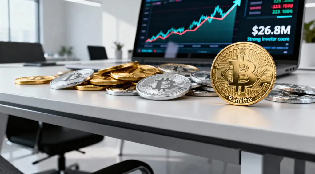 Remittix Presale Surges Past $26.8M With Bold 15% USDT Rewards